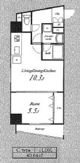 テ レジャンデール護国寺EAST 303