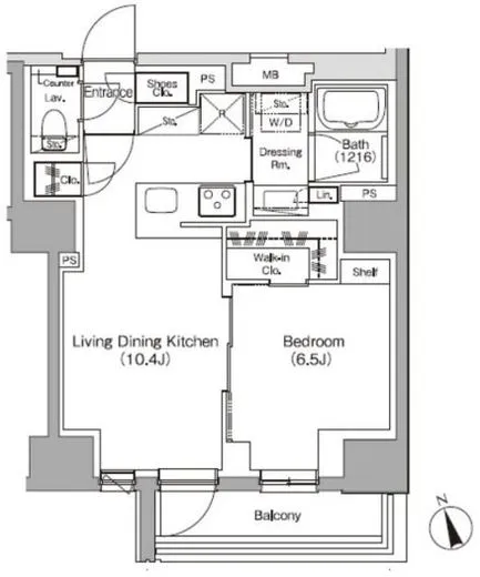ザ・パークハビオ飯田橋プレイス 505