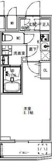 S-RESIDENCE両国parkside (エスレジデンス両国パークサイド) 403