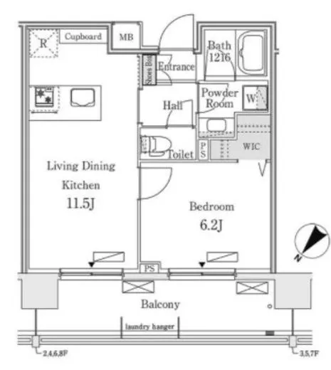 ＲＩＤＧＥ豊洲 902
