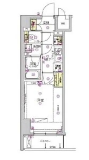 ハーモニーレジデンス水天宮前 6階