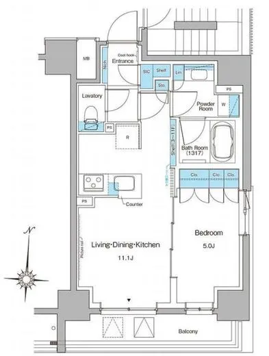 ブラウ菊川プレイス 203
