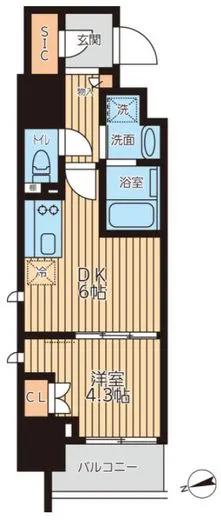 クロスレジデンス蒲田2 501