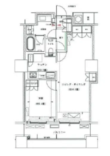 ザ・パークハウス西新宿タワー６０ 4階 57.47㎡