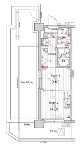 ガーラ・パークサイド木場 8階