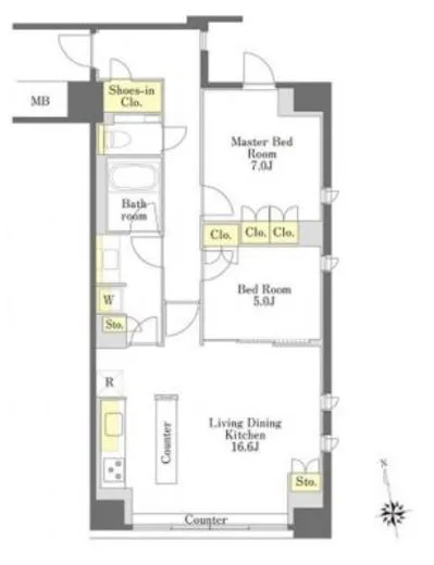 プライムメゾン三田綱町 301