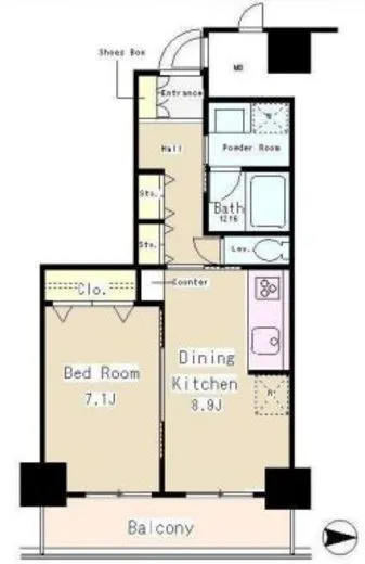 イーストコア曳舟一番館 17階