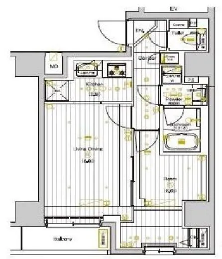 ＰＲＥＭＩＵＭ　ＣＵＢＥ　両国ＤＥＵＸ 4階 40.92㎡