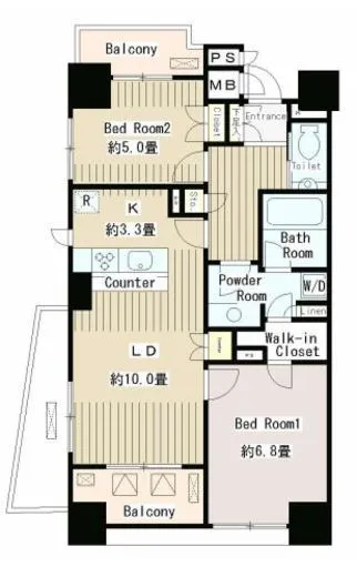 クオリア広尾 10階