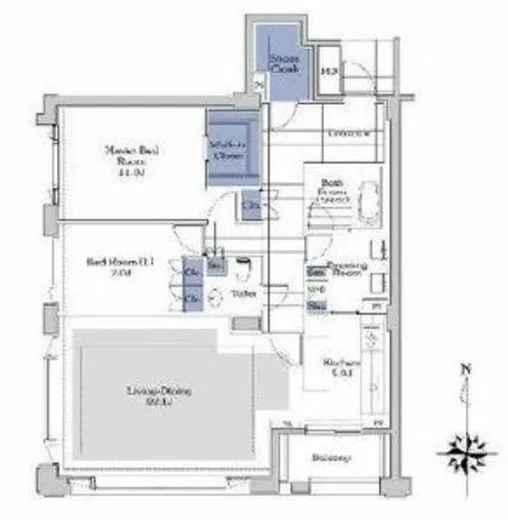 プライムメゾン御殿山 E302