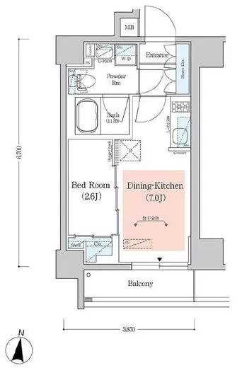 アーバネックス西新宿Ⅱ 305