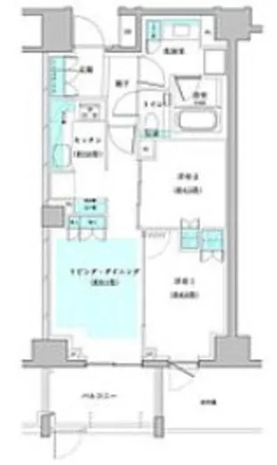 ザ・パークハウス早稲田 1階 55.73㎡