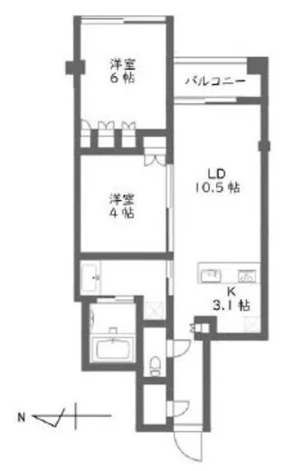 ブラントン神楽坂 5階 55.32㎡