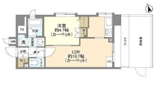 ビューネ渋谷桜丘 1階