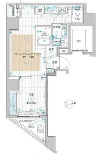 ブライズ東日本橋 13階 41.53㎡