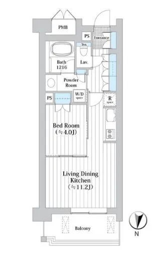 アビティグランデ砧 5階 39.07㎡