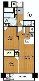 プレミスト神楽坂 4階 56.87㎡
