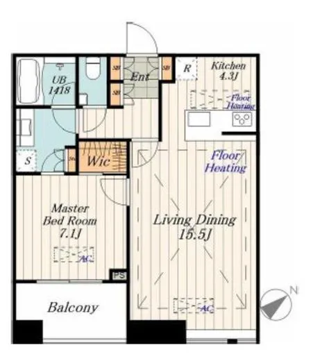 Ｄマークス西新宿タワー 23階 59.87㎡