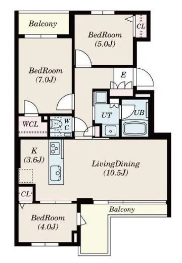 ロイヤルシーズン新宿柏木 5階 67.6㎡