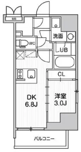 ＳＹＦＯＲＭＥ大井町Ⅱ 12階 27.99㎡