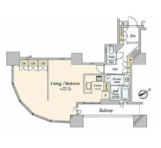 東京ツインパークスＲＩＧＨＴ　ＷＩＮＧ 9階 62.79㎡
