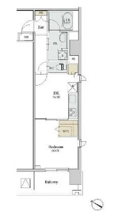 カスタリア人形町Ⅲ 205
