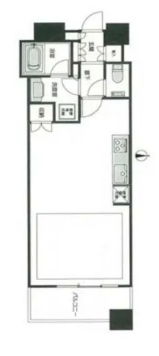 富久クロスコンフォートタワー 10階 42.29㎡