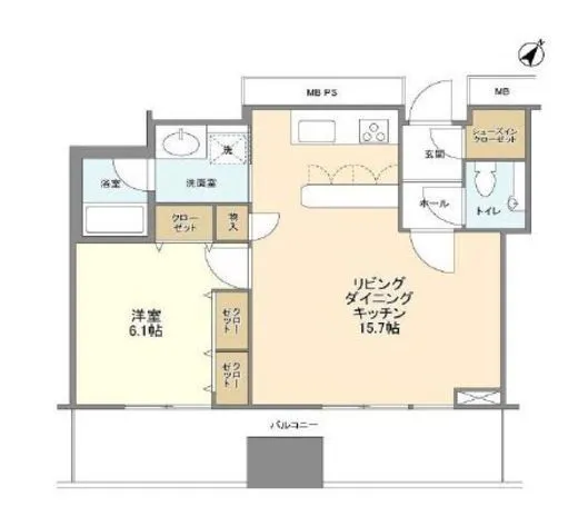 リガーレ日本橋人形町 35階 52.55㎡