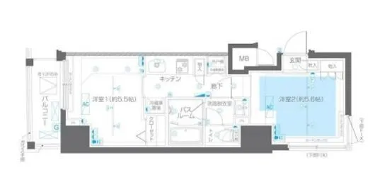 ＺＯＯＭ白金台 8階 33.52㎡