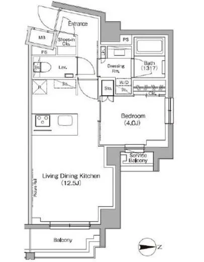 ザ・パークハビオ高円寺レジデンス 607