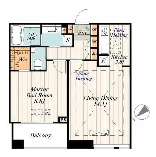 Ｄマークス西新宿タワー 24階 59.68㎡