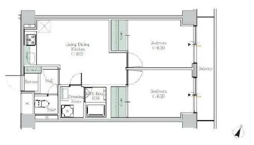 ブルックサイド水天宮前 304