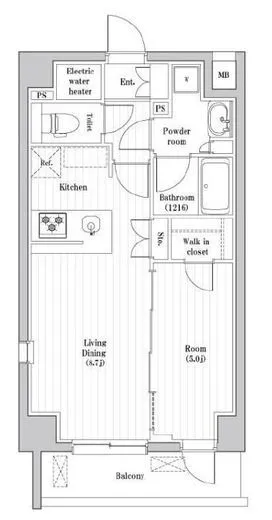 ハーモニーレジデンス高田馬場 514
