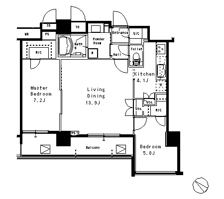 ＭＦＰＲ目黒タワー 602