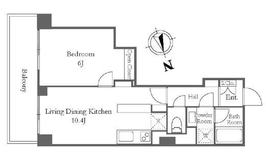リバーシティ２１新川 1204
