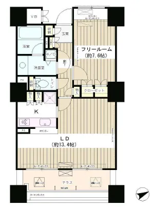 エンブレムコート明石町 403