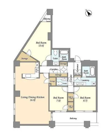 Ｌａｓａｎｔｅ池田山 1801