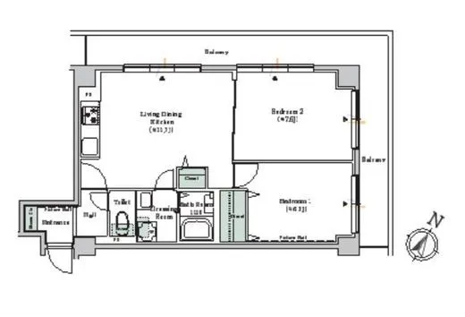 ブルックサイド水天宮前 402