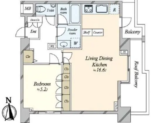 フリーディオ西麻布 12F1