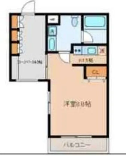 ミリアレジデンス桜新町 2階 33.16㎡