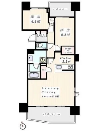 ザ・パークハウス東銀座 12階