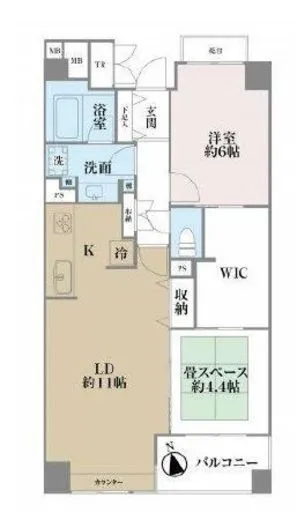 パーク・ネスタ落合 10階 61.31㎡
