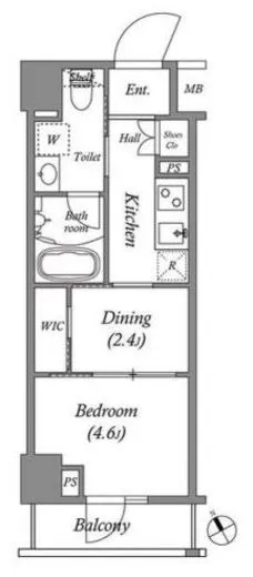 ARKMARK水天宮前Ⅰ (アークマーク水天宮前1) 703