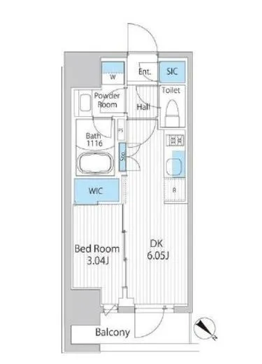 ＩＰＳＥ東京月島 602