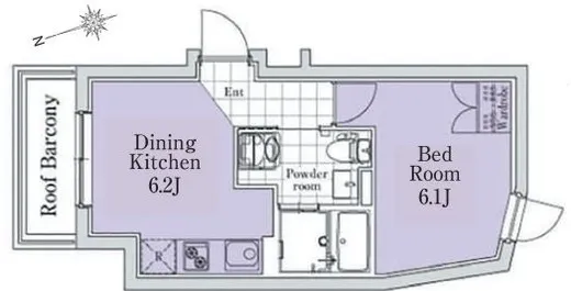 EXAM代々木八幡 (エクサム代々木八幡) 5階 27.93㎡
