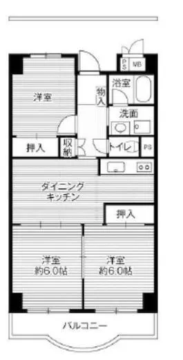 ビレッジハウス芝浦タワー 1-611