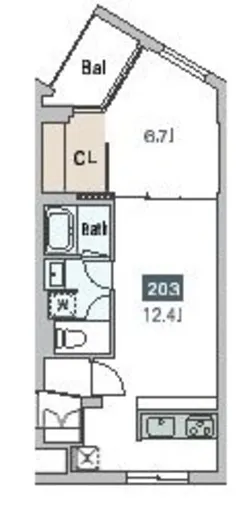 グランデュオ駒沢10 (GranDuo Komazawa 10) 203