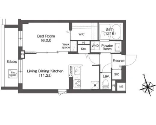 ＡＩＦＬＡＴ方南町 307