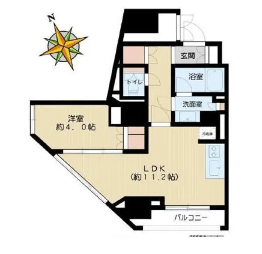 ベルドゥムール文京小石川 12階 42.24㎡
