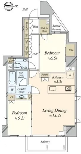 プレミスト代々木公園パークフロント 5階